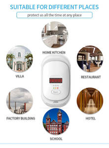 ครัวเรือนทําอาหาร 110 V/220 V เครื่องตรวจจับก๊าซ Lng/มีเทน/ก๊าซธรรมชาติ/lpg หลายบ้านไฟความไวสูงเครื่องตรวจจับก๊าซรั่ว - Product Image 6