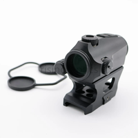 Mini lunette de chasse tactique 1X22 avec point rouge, montage en alliage d'aluminium, haute pression, 10 réglages de luminosité, antichoc, étanche, 12 oz