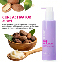 Crème Bouclante Shakebar Activateur de Boucles au Beurre de Karité et Huile Essentielle – Crème Définissante Anti-Frisottis pour Cheveux Naturels Bouclés, Frisés et Ondulés