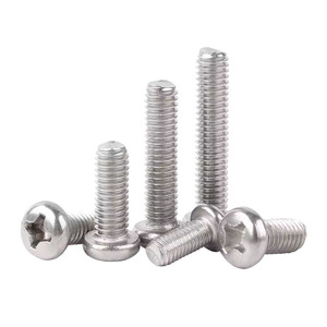 BST Bosite 304 Stainless Steel Inch Pan Head Screws Standard Thread Round Head 2 4 5 6 Size - Product Image 2