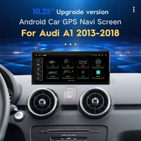 Lecteur DVD de voiture Android 10.25 pouces CarPlay sans fil Android Auto Stereo pour Audi A1 2013-2018 Stéréo de voiture à écran tactile