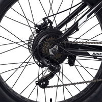 Vélo de montagne électrique tout-terrain pour adulte, avec moteur arrière et batterie amovible, vente en gros usine