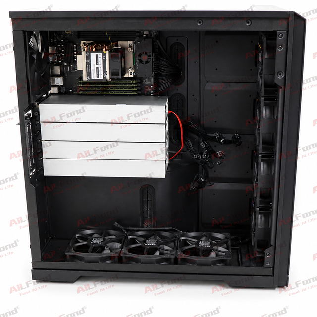 4‑Card RTX 170HX AI Computing Workstation Multi GPU Server for AI Training LLM Inference