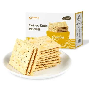 Selected Quinoa Soda Biscuits, Low in Fat and High in Nutritional Value for a Guilt-Free Snacking Experience