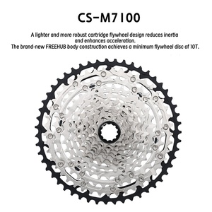 ชุดเกียร์ <span class=keywords><strong>Shimano</strong></span> Deore M7100 12 สปีด ชุดข้อเหวี่ยง M7100 ตัวเปลี่ยนเกียร์ SL-M7100 ตัวรับสัญญาณเกียร์ RD-M7100 ชุดเฟืองหลัง CS-M7100 ชุดเฟืองซันไลน์ โซ่จักรยาน CN-M7100 สำหรับจักรยานเสือภูเขา - Product Image 4