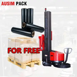 Chất lượng cao cấp tự động thông minh Robot Pallet phim Stretch Wrap Máy màng nhựa bao bì phụ tùng cho động cơ