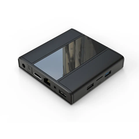 QUNSHITECH Linux Ubuntu 20.04 TV Box Amlogic S905X3 4K Media Streaming Box 4GB RAM 32GB ROM Android tvbox Lecteur de signalisation numérique