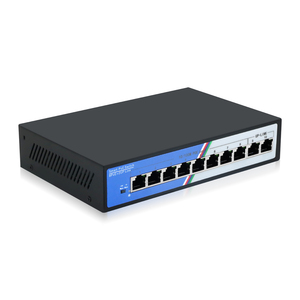 Commutateur PoE non géré Tshield 8 ports 100 Mbps 2 Gbps, format compact 48 V pour caméra IP et réseau de petites entreprises – En stock - Product Image 5