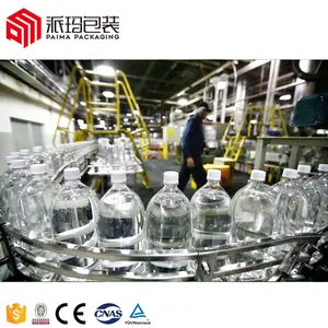 Automatic Complete PET Plastic Small Bottle Pure Drinking Mineral Water Production Line / Bottle Water Filling Machine