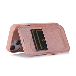 เคสหนังแบบฝาพับพร้อมที่ป้องกันกล้องสไลด์สำหรับ iPhone 14 13 <span class=keywords><strong>12</strong></span> 11 <span class=keywords><strong>PRO</strong></span> MAX 7 8 14 plus X XS MAX XR ฝาหลังตั้งได้ - Product Image 5