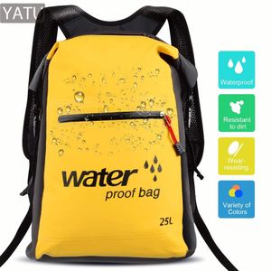 Tas Ransel Petualangan Profesional Kapasitas Besar Tahan Air untuk Mendaki, Berkemah, Hiking, Tas Kering Anti Air untuk Aktivitas Luar Ruangan - Product Image 6