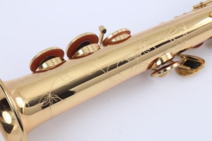 <span class=keywords><strong>Saxophone</strong></span> coloré en laque dorée, en promotion - Product Image 3