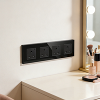 Interrupteur intelligent WiFi 1 canal 220V, protection contre les surcharges et les courts-circuits, fonctionnement électrique sûr pour la sécurité des enfants et de la famille