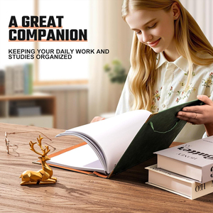 2025 Chất Lượng Cao PU Sinh Viên Da <span class=keywords><strong>3</strong></span>-<span class=keywords><strong>Ring</strong></span> Chất Kết Dính Phù Hợp Vòng Mềm Bìa Loose-Leaf Chất Kết Dính Lưu Trữ Thư Mục Tập Tin - Product Image 6