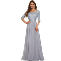 Robe longue Maya Deluxe pour femme, à bretelles spaghetti, coupe trapèze, col en V, taille empire, pour mariage, demoiselle d'honneur, bal de promo, soirée, effet illusion diamant, noire