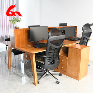 Modern Executive Student Bedroom Workstation <strong>Table</strong> Latest Design with <strong>Solid</strong> Wood Factory Supply Office Furniture <strong>Computer</strong> Desk - Product Image 3
