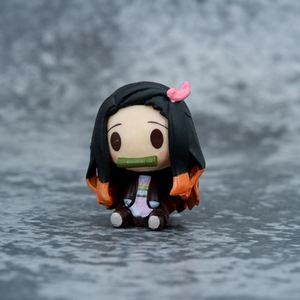ของเล่นญี่ปุ่น4ชิ้น/เซ็ต Agatsuma Zenitsu Kamado Nezuko hashibira inosuke Demons Slayer Kimetsu NO yaiba kamado tanjirou - Product Image 4