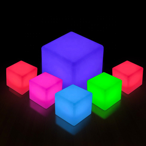 Garden Rechargeable Gaming Gamer Long Light up Cocktail <strong>Tables</strong> Set Rgb Outdoor bar <strong>Poseur</strong> Led Cube <strong>Table</strong> - Product Image 3