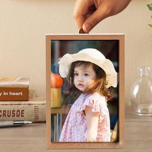 Nouveau produit : Boîte à monnaie en bois massif - <span class=keywords><strong>Cadre</strong></span> <span class=keywords><strong>photo</strong></span> original et tirelire, boîte d'épargne avec <span class=keywords><strong>cadre</strong></span> <span class=keywords><strong>photo</strong></span> en forme de main pour enfants - Product Image 5