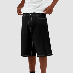 Custom Summer Streetwear Vintage Short Half Pants Loose Work Shorts Moda Hombres Shorts Baggy Denim Jean Shorts Hombres - Product Image 3