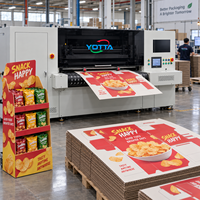 Imprimante industrielle numérique à haute vitesse Yotta S1600, fournie par le fabricant, pour l'impression en une seule passe sur les emballages, les cartons ondulés