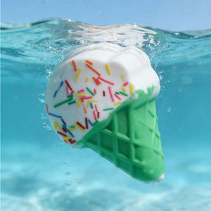 Bombe de bain en forme de <span class=keywords><strong>cornet</strong></span> de crème glacée personnalisée en usine |   Bombes de bain effervescentes en gros pour enfants |   Boules effervescentes pour la douche <span class=keywords><strong>bio</strong></span> en gros OEM/ODM - Product Image 2