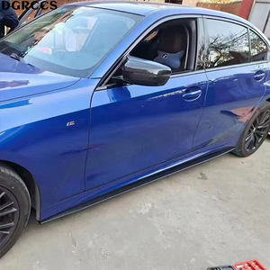 For 3 Series G20 G28 2019-2024 CMST Style True Carbon Fiber <b>Polished</b> Side Skirt with Easy Installation and Side Wings - Product Image 6