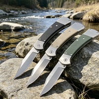 Couteau de poche pliant EDC en acier 110 D2 avec manche G10, vente en gros d'usine, pour randonnée, survie, camping, tactique, personnalisation OEM