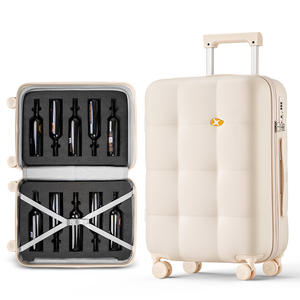 Valise à vin pour 10 bouteilles pour les voyages |   Bagages approuvés par la TSA avec insert <span class=keywords><strong>en</strong></span> mousse antichoc |   Porte-vin étanche pour <span class=keywords><strong>avion</strong></span> - Product Image 5