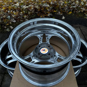 Jantes en alliage d'aluminium forgé concave à deux pièces YRO, 5x112 5x114.3, 3 branches, pour Tesla Model 3 <span class=keywords><strong>Corvette</strong></span> C8 Camaro - Product Image 4
