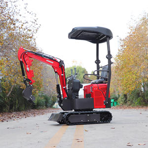 Excavatrice sur chenilles Somate avec moteur Koop, capacité de la benne de 0,02 m³, poids de la machine de 860 kg, puissance de creusement élevée pour une utilisation en construction - Product Image 3