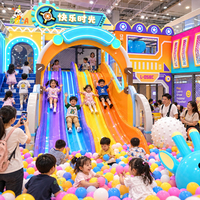 Équipement de terrain de jeux intérieur pour enfants, aire de jeux souple, conception personnalisée pour centre de divertissement familial et centre commercial