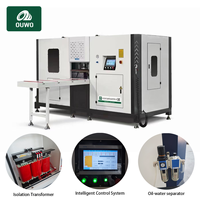 Machine de fraisage CNC 5 axes haute vitesse OUWO, table de travail 510x260mm pour le traitement des profilés de portes et fenêtres en aluminium en usine