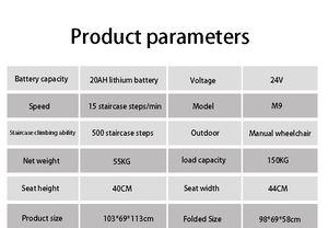 Silla de Ruedas Eléctrica <span class=keywords><strong>para</strong></span> Exteriores <span class=keywords><strong>para</strong></span> <span class=keywords><strong>Escaleras</strong></span> y <span class=keywords><strong>para</strong></span> <span class=keywords><strong>Discapacitados</strong></span>, <span class=keywords><strong>Precios</strong></span> de <span class=keywords><strong>Sillas</strong></span> de Ruedas Eléctricas <span class=keywords><strong>para</strong></span> Subir <span class=keywords><strong>Escaleras</strong></span> - Product Image 4