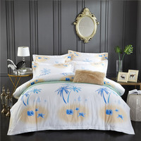 Linge de lit d'hôtel 5 étoiles en percale, ensemble de couette de luxe pour lit king size, couvre-lit d'hôtel