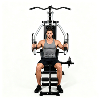 Appareils de musculation à domicile : Système de musculation tout-en-un avec barre de traction haute, équipement de fitness multi-stations pour la maison