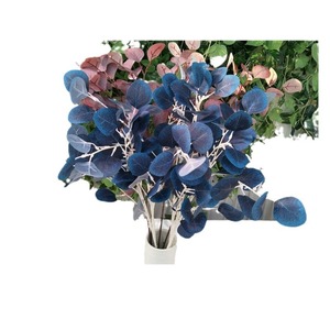 Flores Queyiyi, Hojas Artificiales de Eucalipto, 88 cm, Tallo Recto, Decoración para Bodas y Hogar, Accesorios de Vegetación - Product Image 4