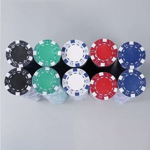 Fichas de Póker de Plástico Ecológicas de Alta Calidad al por Mayor, Fichas de Juego Texas Entertainment, Dados Pequeños de Seis Caras de 11.5g - Product Image 4