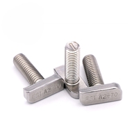 Tornillos en T de acero inoxidable tipo martillo M8 Steinway en stock para paneles solares