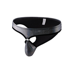 Livraison discrète – Caleçons pour <span class=keywords><strong>hommes</strong></span> en polyester multicolores, taille basse, respirants, coupe ajustée, taille M à XXL - Product Image 2