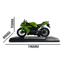 Faible QUANTITÉ MINIMALE DE COMMANDE en métal 1:12 coulissante simulation alliage échelle modèles moulé sous pression moto jouet