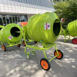 手推400L 600L 800L混凝土搅拌机水泥搅拌机电动220V工程机械搅拌机两袋水泥 - Product Image 1