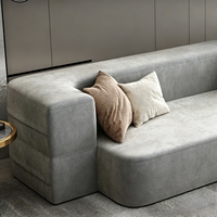 Sofá Cama Convertible Moderno y Minimalista, Multifuncional, con Cajones de Almacenamiento para Apartamentos y Salas de Estar Pequeñas