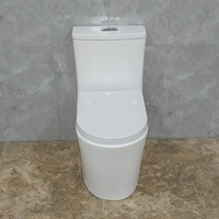 Offre Spéciale – WC monobloc à siphon en céramique blanche, sortie S 300/400 mm, pour installation en salle de bain, équipement sanitaire, compatible OEM