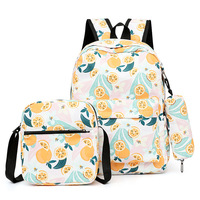 Ensemble de sacs à dos 3 pièces, sac d'école, souple, de bonne qualité, nouveau Design, Durable, bon marché, vente en gros, avec étui à crayon, nouvelle collection