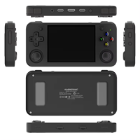 Console portable RG35xx H avec écran HD IPS de 3,5 pouces, lecteur de jeux portable Linux, batterie 3300 mAh, Wi-Fi intégré, 3000 jeux, 64/128 Go, 1 Go