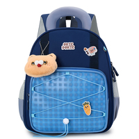 Mochila Infantil de Dibujos Animados, Ligera, de Nailon Impermeable, con Malla Transpirable y Correas Ajustables