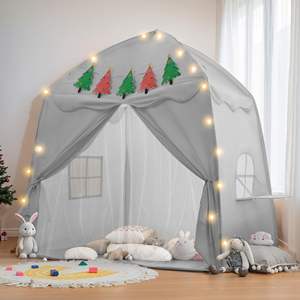 Tentes pour enfants tente de jeu occultante château de fille peluche princesse maison de rêve Portable tente de Camping Pop up - Product Image 1