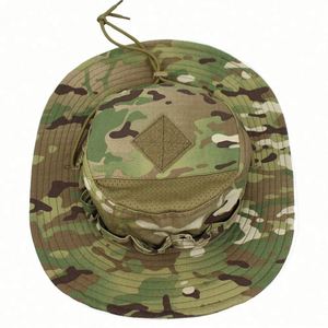 Chapeau Bob de Pêche Camouflage d'Extérieur à Large Bord Style Safari avec Protection Solaire – Vente en Gros Usine - Product Image 1