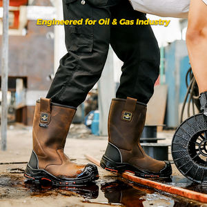 Sepatu Kerja Safetoe 32cm untuk Lapangan Minyak |   Tahan Minyak & Selip |   EN ISO 20345 S3 / ASTM - Product Image 3